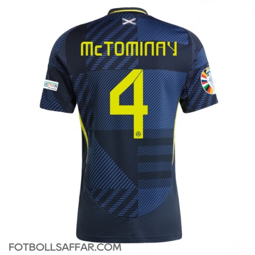 Skottland Scott McTominay #4 Hemmatröja EM 2024 Kortärmad